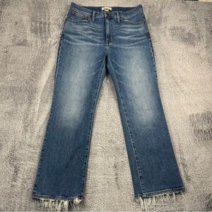 Madewell size 30 slim Demi boot Jean